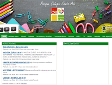 Tablet Screenshot of pcsantaana.com